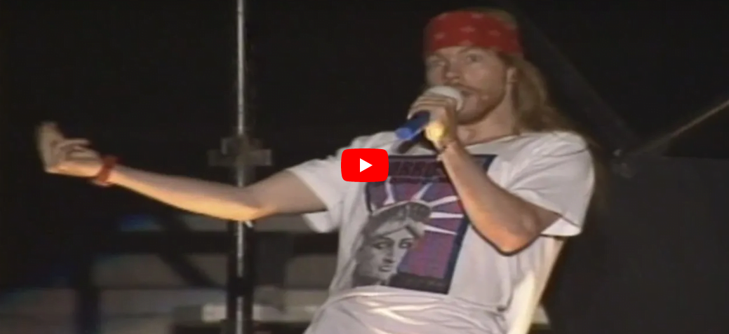 Rare Pro-Shot Footage of Guns N’ Roses’ Epic 1992 Orlando Show Surfaces Online