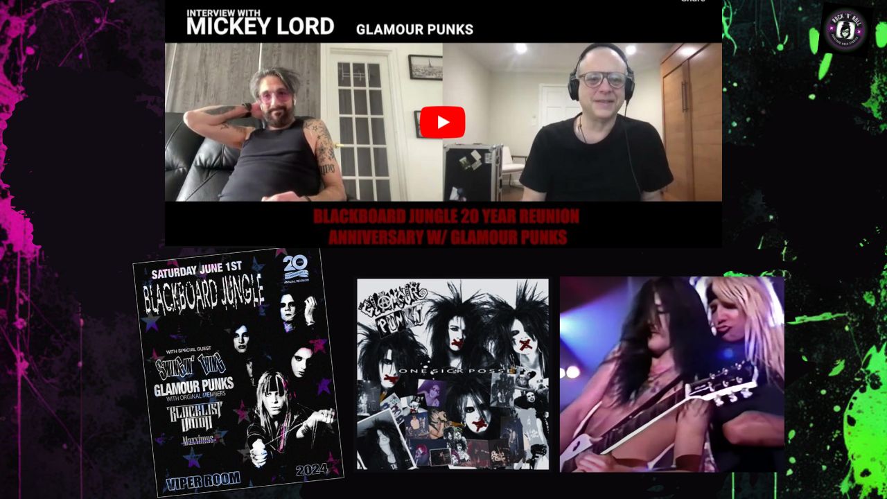 Mickey Lord (Glamour Punks) Reveals Why He Declined Vince Neil’s Band Offer