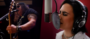 Watch Slash and Demi Lovato Rocking an Old Funky Tune