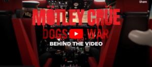 Watch Mötley Crüe “Dogs Of War” Behind The Video