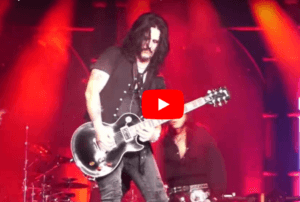 Gilby Clarke Makes Live Debut with Alice Cooper