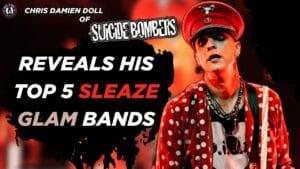 Top 5 Sleaze Rock Bands According to the Evil Villain Himself – Chris Damien Doll (Suicide Bombers)