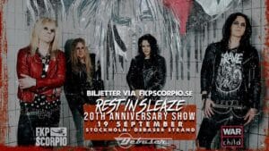Crashdiet Live at Debaser / Rest In Sleaze 20th Anniversary Report