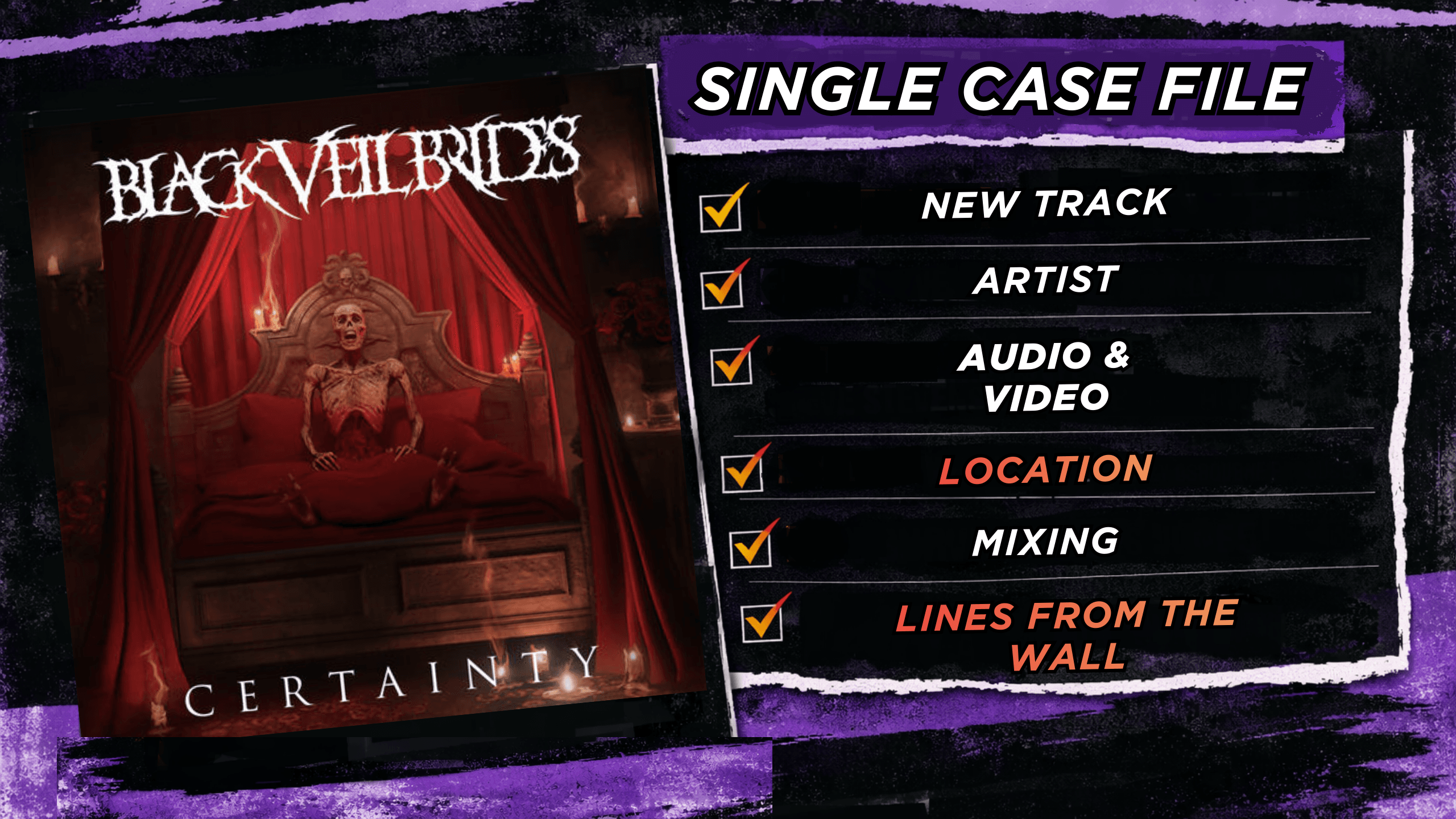 Black Veil Brides – Certainty: Everything You Need To Know