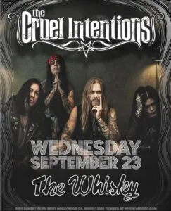 Awesome…As long as I am in town & not on tour, I will be at the Whisky for this!Go LIZZY & The C