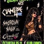 Glam Special Is Coming to Niš (Serbia): Three Bands, Two Countries and One Night at Livnica